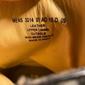 A very nice pair of boots